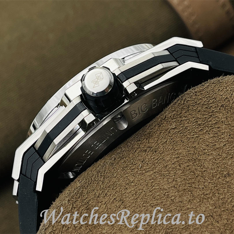 Hublot Replica Big Bang Sang Bleu II Rubber strap 45MM - WatchesReplica.is