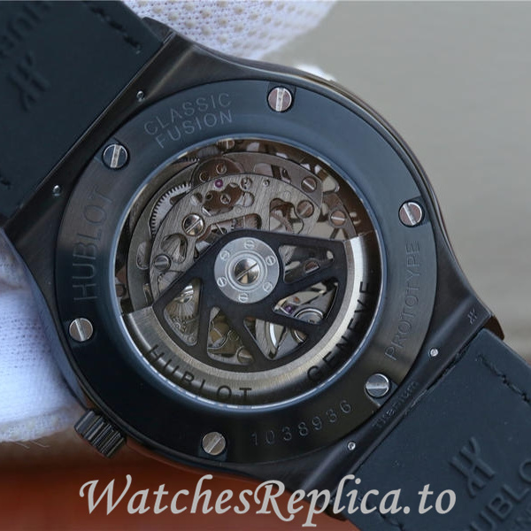 Hublot Replica HUBLOT Leather strap 42MM - WatchesReplica.is