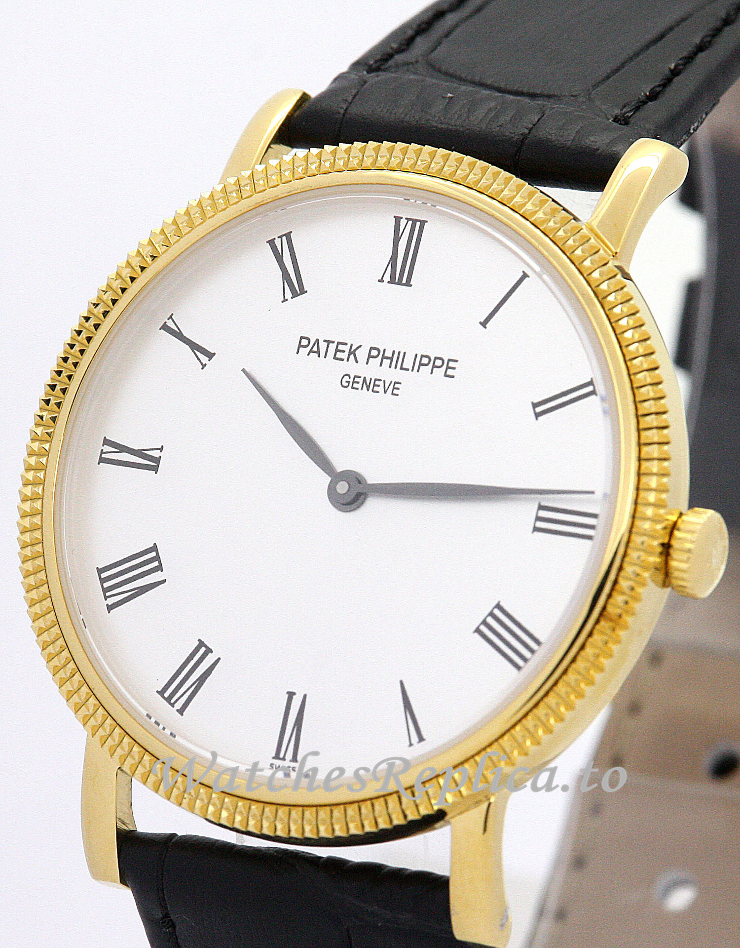 Patek Philippe Calatrava White Dial 5120J 40mm - WatchesReplica.is