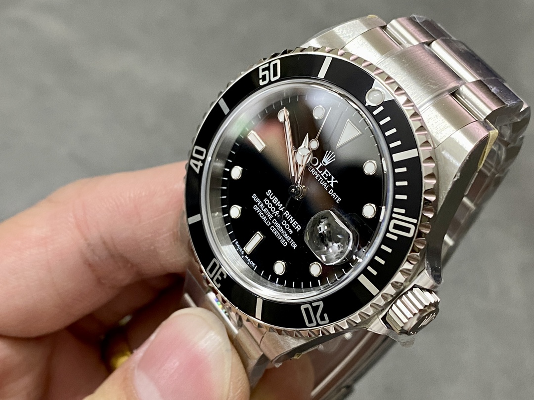 Replica Rolex Submariner Black Dial 16610 - WatchesReplica.is