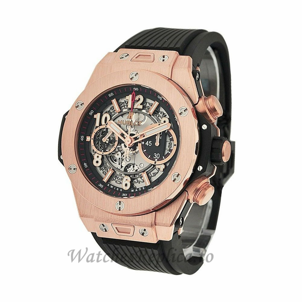 Replica Hublot Big Bang Automatic Unico King Gold Rose Gold Automatic 48MM Watch 411.OX.1180.RX - WatchesReplica.is