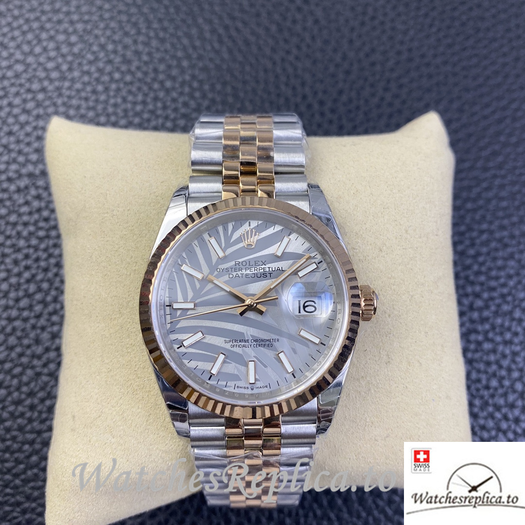 Swiss Rolex Datejust Replica 126233 Stainless steel strap 36MM - WatchesReplica.is
