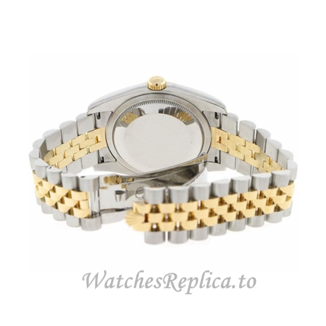 Replica Rolex Datejust 116203-11 36MM Stainless steel strap Mens Watch - WatchesReplica.is