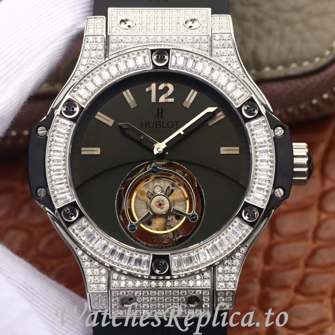 Hublot Replica Big Bang Rubber strap 44MM - WatchesReplica.is