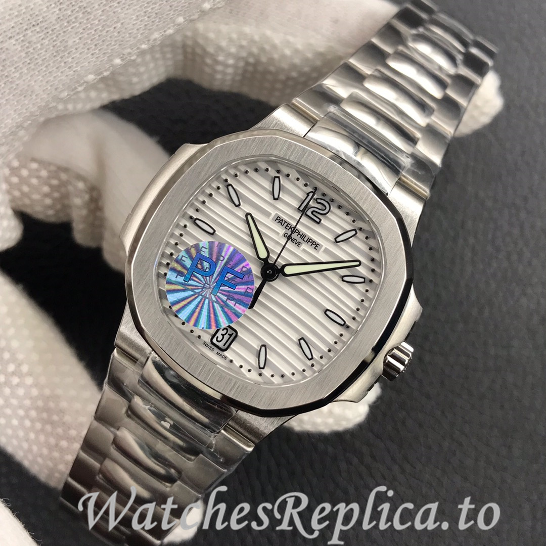 Patek Philippe Replica Nautilus 7118 Stainless steel strap 35.2MM - WatchesReplica.is