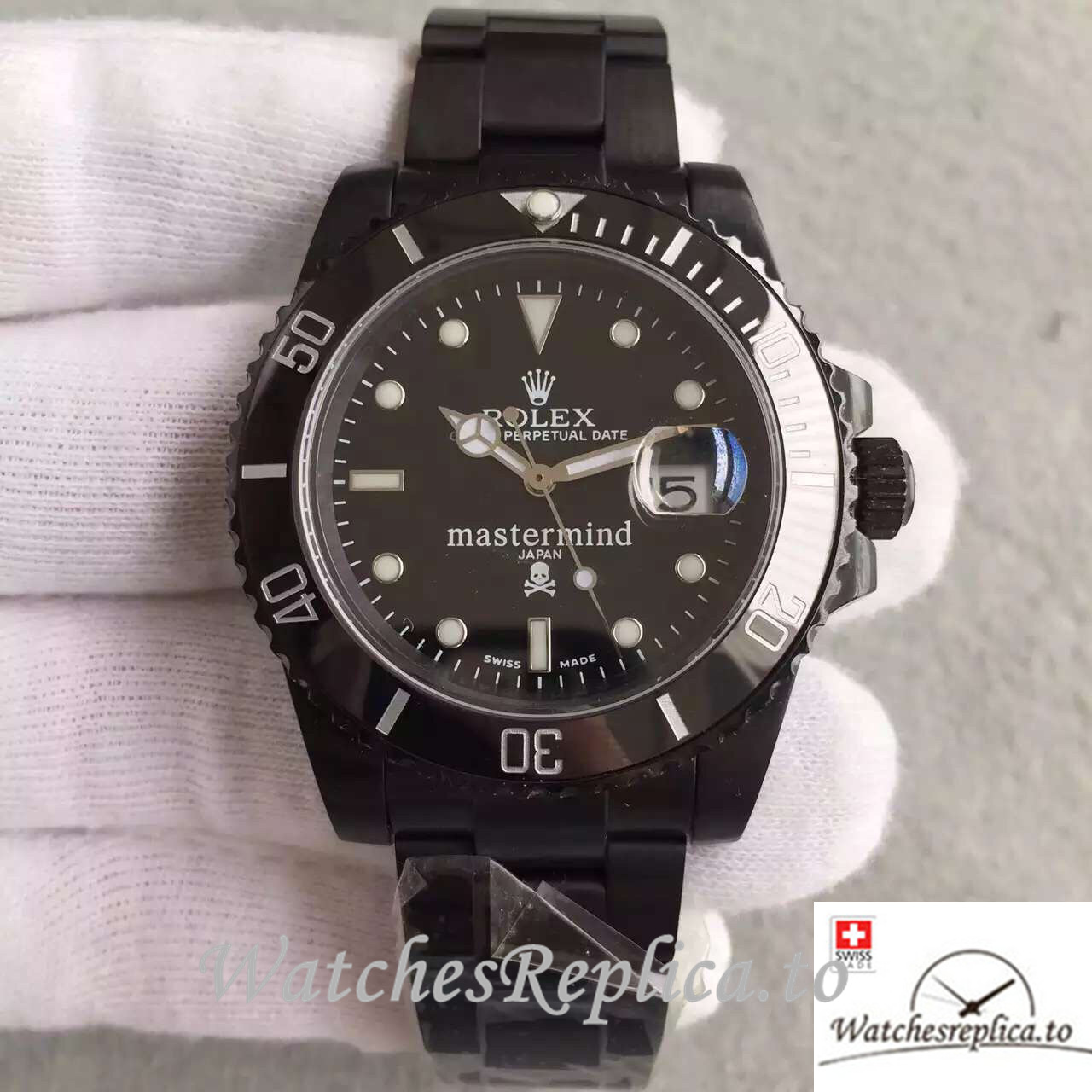 Swiss Rolex Submariner Replica W0091N2580 Stainless steel strap 40MM - WatchesReplica.is