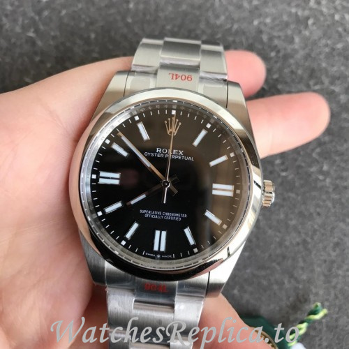 Swiss Rolex Oyster Perpetual Replica 124300 Stainless steel strap 41MM - WatchesReplica.is