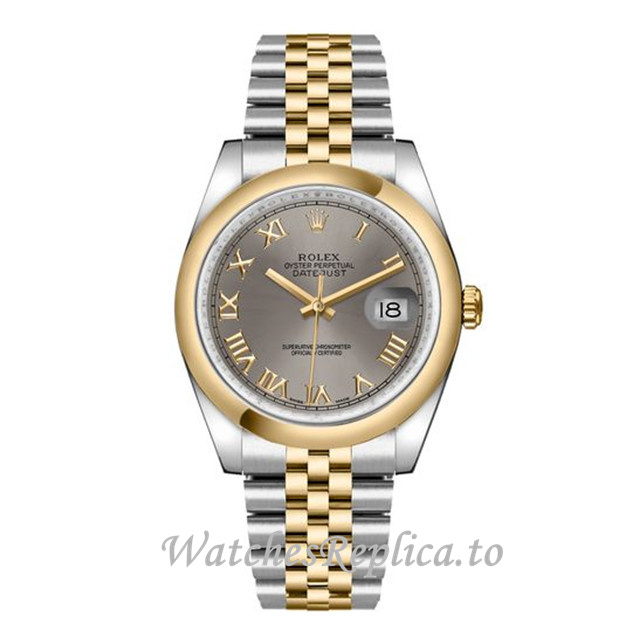 Replica Rolex Datejust 116203-11 36MM Stainless steel strap Mens Watch - WatchesReplica.is