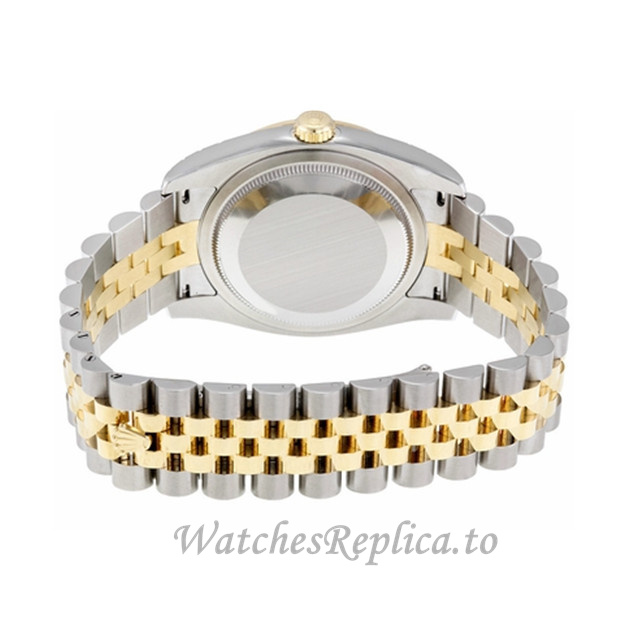 Replica Rolex Datejust 116203-21 36MM Stainless steel strap Mens Watch - WatchesReplica.is