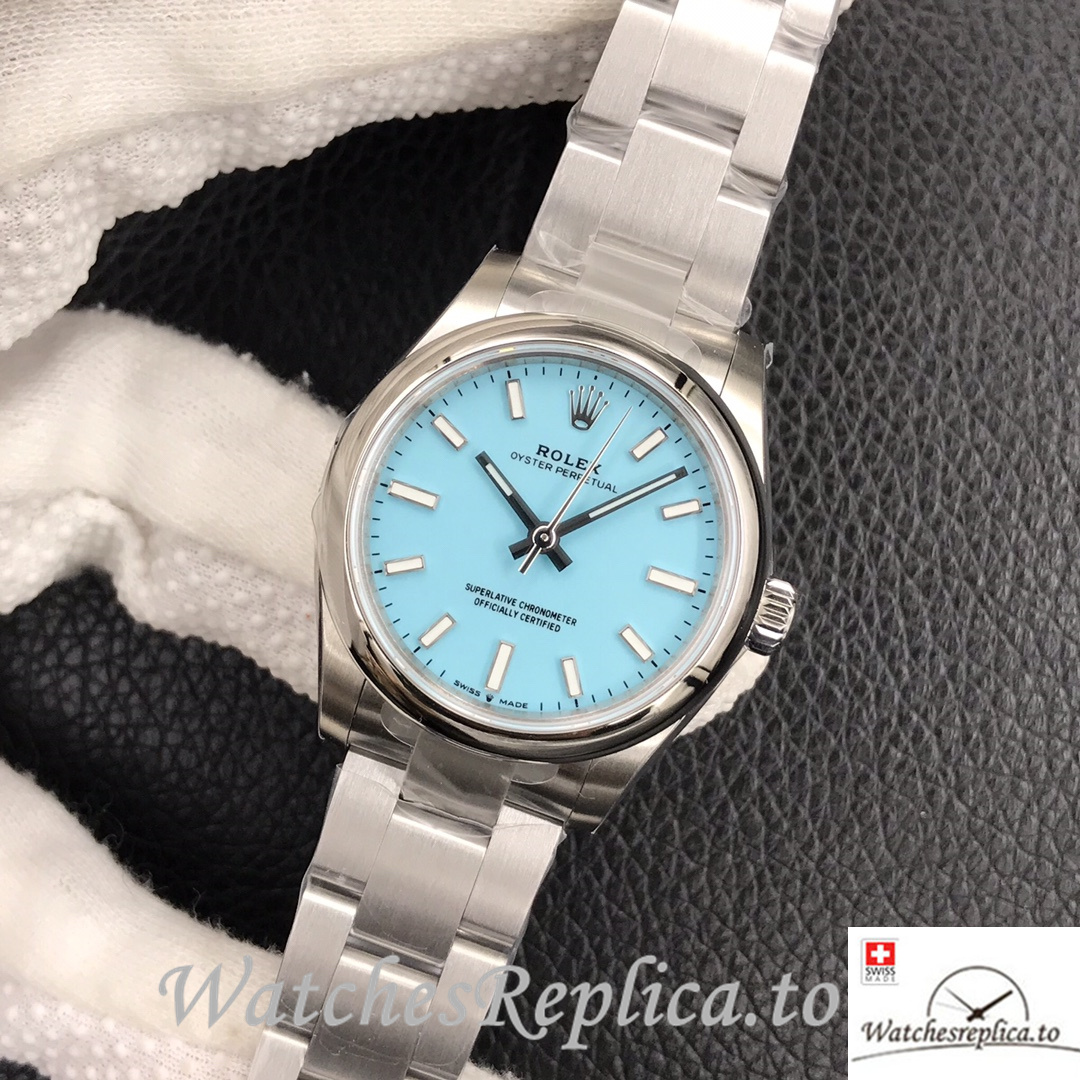 Swiss Rolex Oyster Perpetual Replica 277200 Stainless steel strap 31MM - WatchesReplica.is