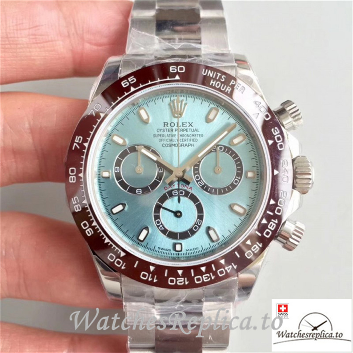 Swiss Rolex Daytona Cosmograph Replica 116506 002 Brown Ceramic Bezel 40MM - WatchesReplica.is