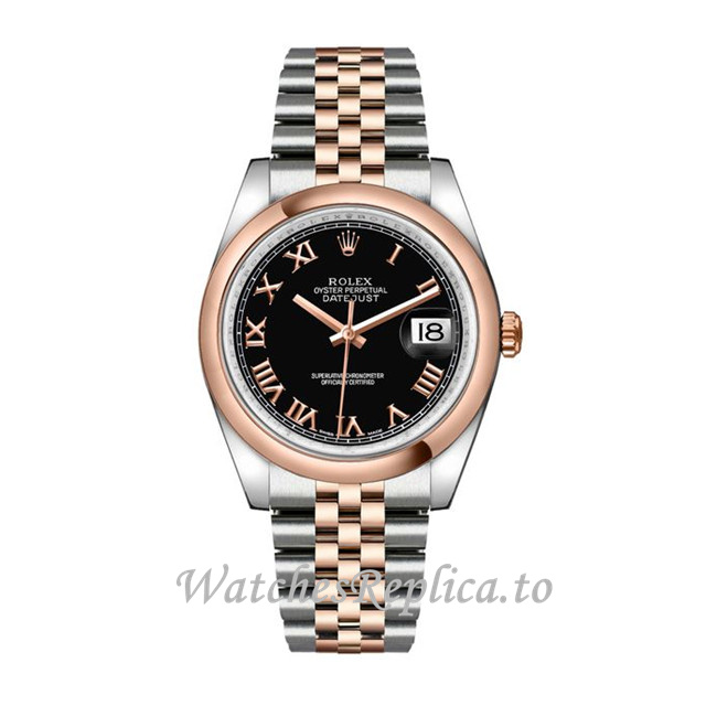 Replica Rolex Datejust 116201-16 36MM Stainless steel strap Mens Watch - WatchesReplica.is