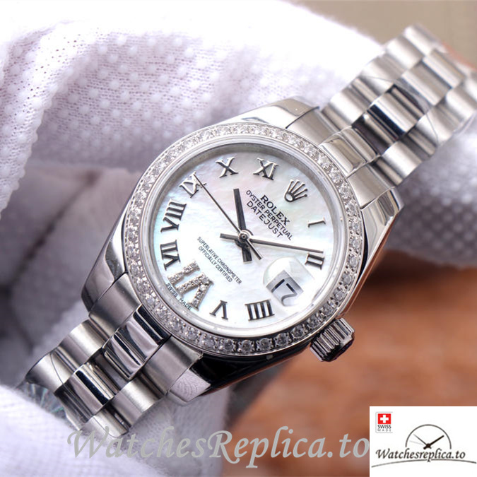 Swiss Rolex Datejust Replica 279174-0009 Stainless steel strap 28MM - WatchesReplica.is