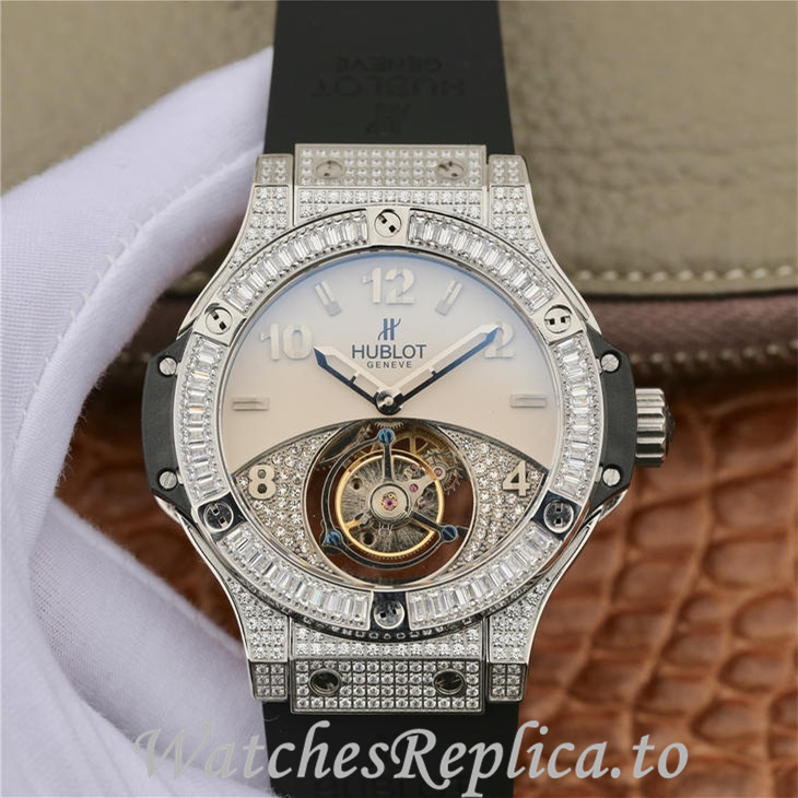 Hublot Replica Big Bang Rubber strap 44MM - WatchesReplica.is