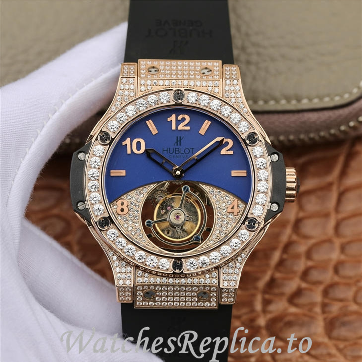Hublot Replica Big Bang Rubber strap 44MM - WatchesReplica.is
