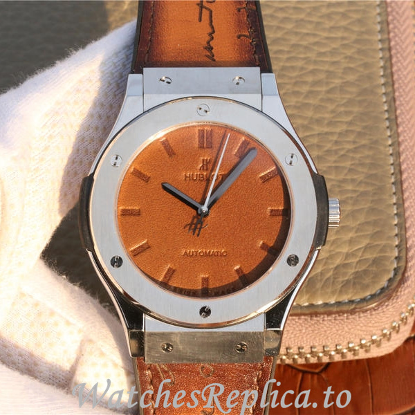Hublot Replica 511.OX Leather strap 45MM - WatchesReplica.is