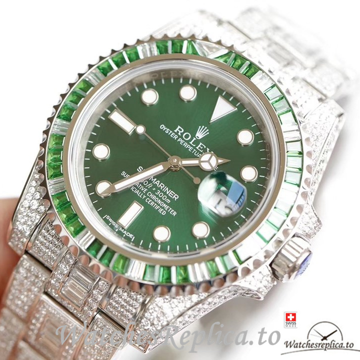 Swiss Rolex Submariner Replica 116610 Stainless steel strap 40MM - WatchesReplica.is