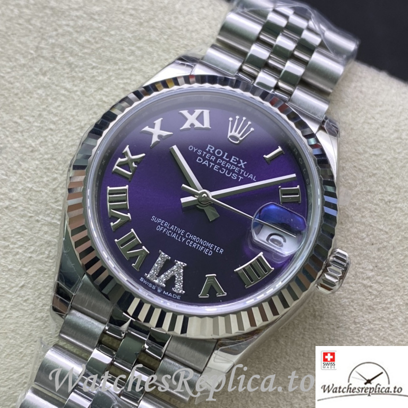 Swiss Rolex Datejust 278274 Replica Stainless steel strap 31MM - WatchesReplica.is