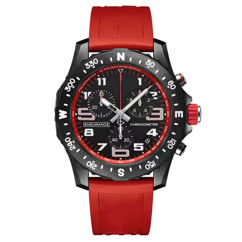 Endurance Pro X82310D89J7X Quartz Chronograph RED Unworn Box and Papers - WatchesReplica.is