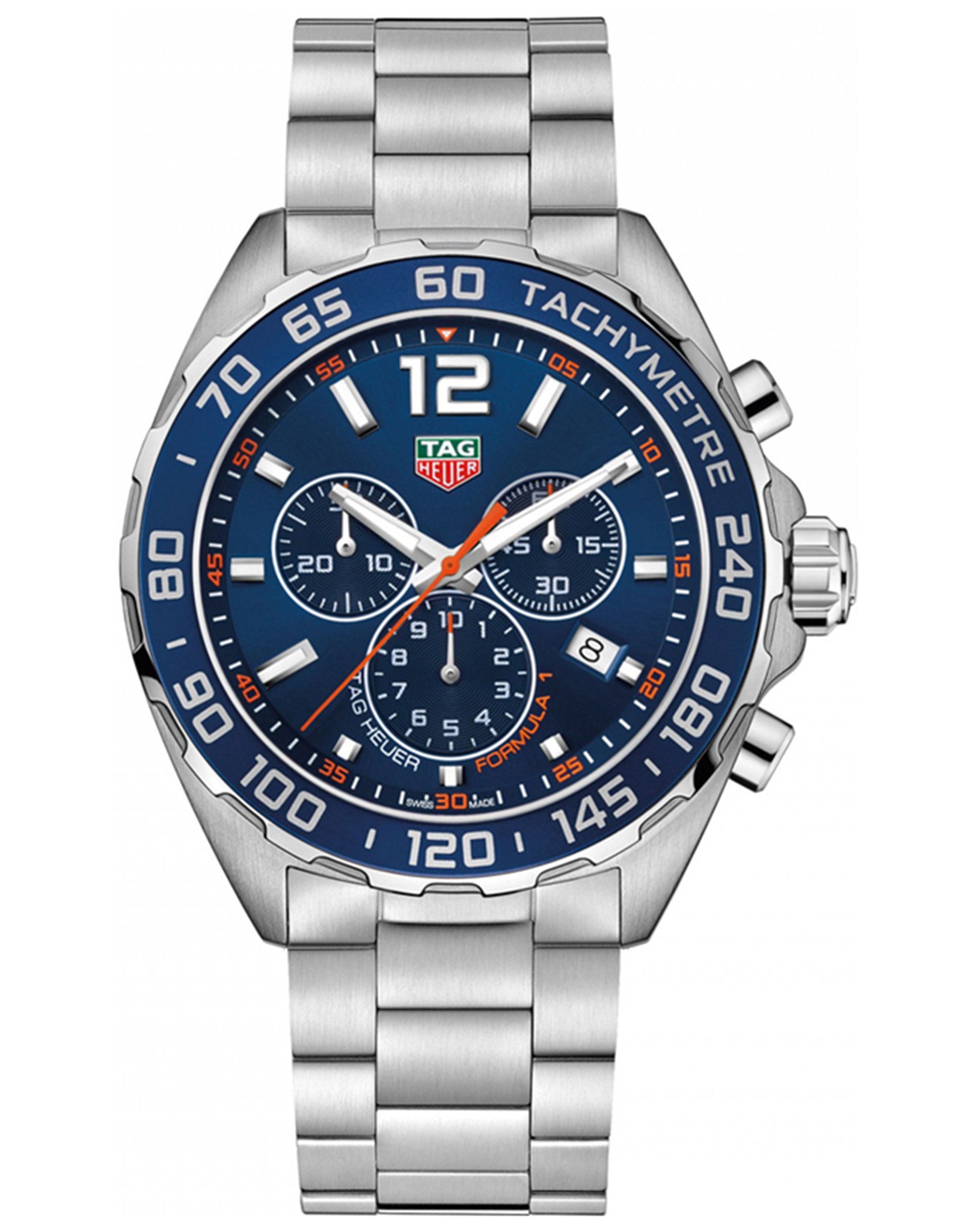 Replica Tag Heuer Formula 1 Blue Dial Chronograph Men's Watch CAZ1014