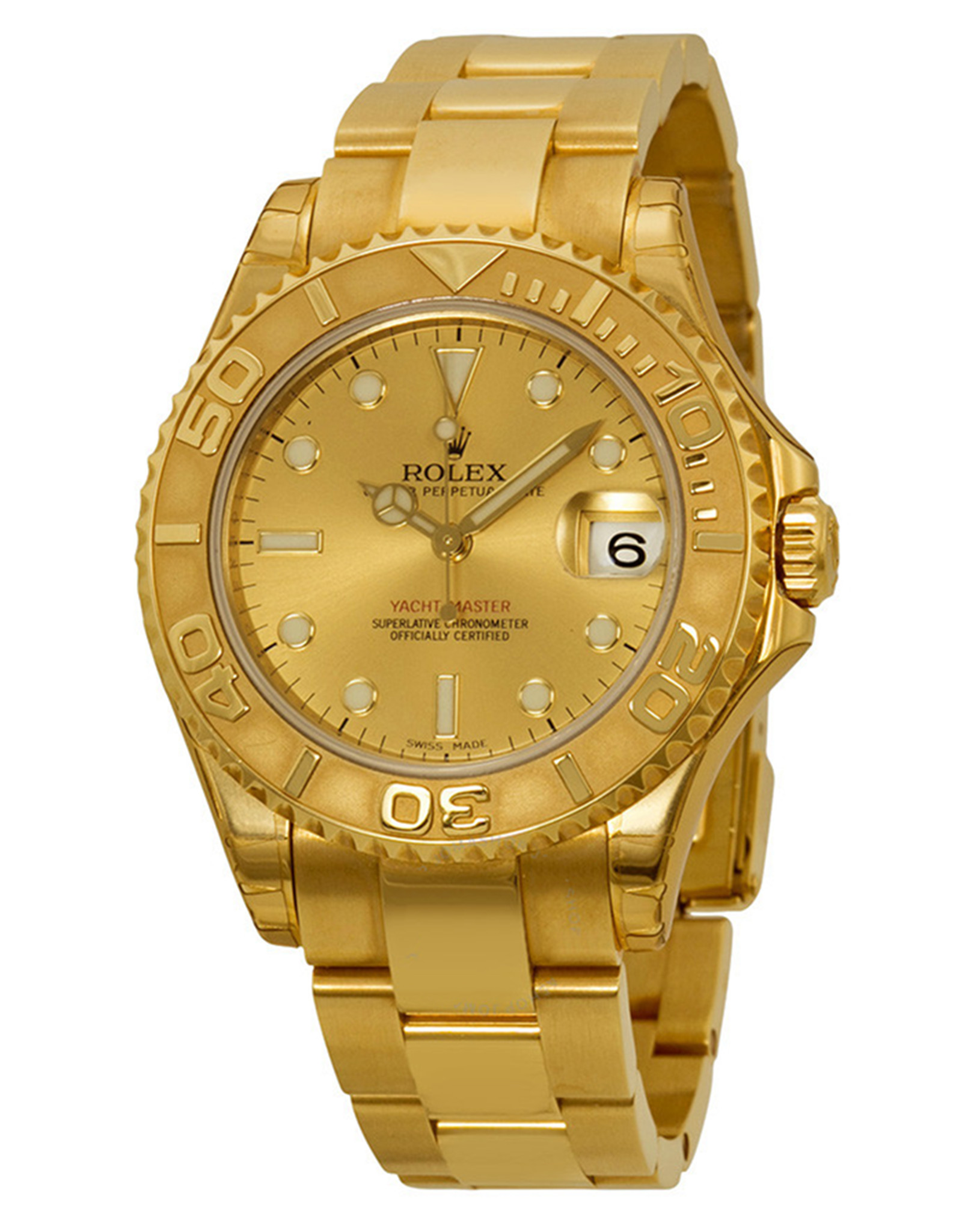 rolex yacht master gold dial