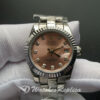 Rolex Datejust 178271 Stainless Steel Oyster Pink 31 Mm For Women Watch